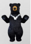Надувной костюм Медведь Джо Блэк, 310174, размеры 2,2 м, 2,6 м, 3,3 м