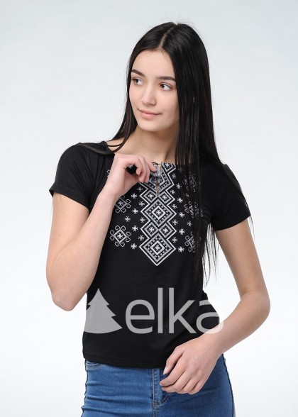 Embroidered t-shirt Melanka