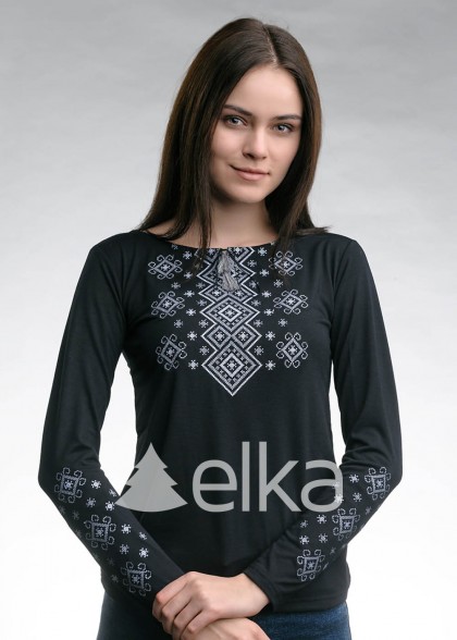 Embroidered shirt female Carpathian