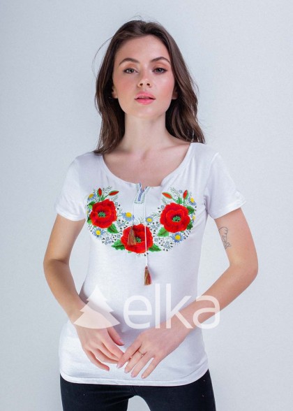 Футболка вышиванка Белоцвет