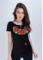 Футболка вышиванка Маковая, 430118, размеры S, M, L, XL, 2XL, 3XL