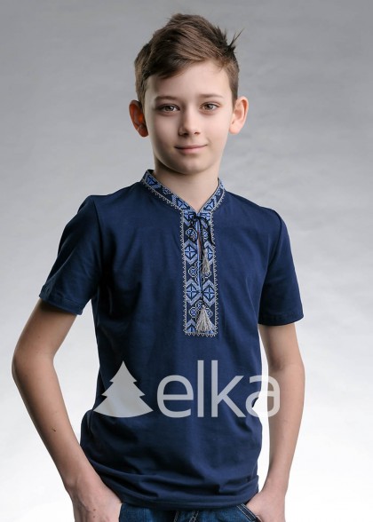 Kids embroidered T-shirt