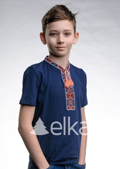 Embroidered T-shirt for a boy