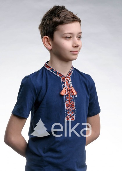 Embroidered T-shirt for a boy