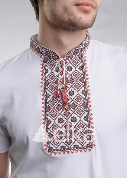 Embroidered hutsulka t-shirt