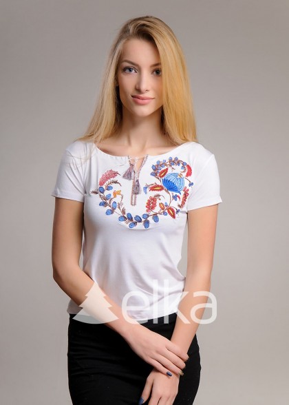 Embroidered shirt Petrikovka