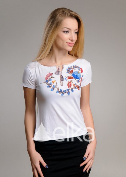 Embroidered shirt Petrikovka