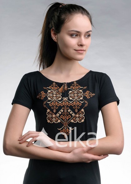 Вышитая футболка Харьковская