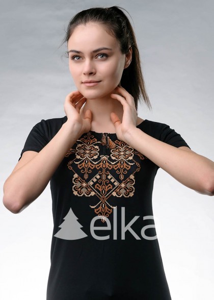 Вышитая футболка Харьковская