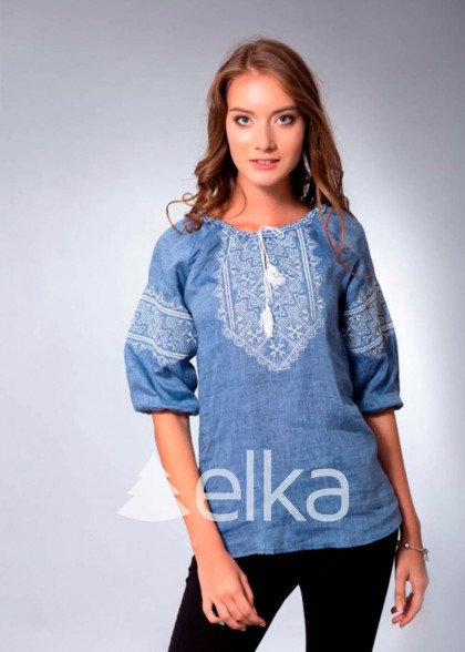 Embroidery women's jeans