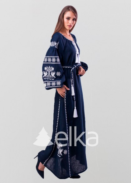 Платье вышиванка Волшебная птица