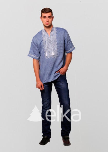 Мужская вышиванка короткий рукав