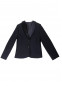 Черный пиджак для девочки, 214201, размеры 5-6 лет, 7-8 лет, 9-10 лет