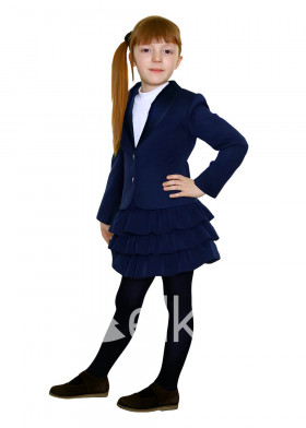 Темно синий пиджак