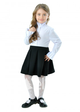 Детская черная юбка