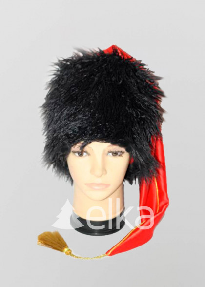 Шапка козача жіноча