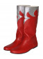 Сапоги для Деда Мороза красные, 410162, размеры 38, 39, 40, 41, 42, 43, 44, 45, 46