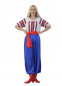 Женский казацкий костюм, 410151, размеры S, M, L, XL, 2XL