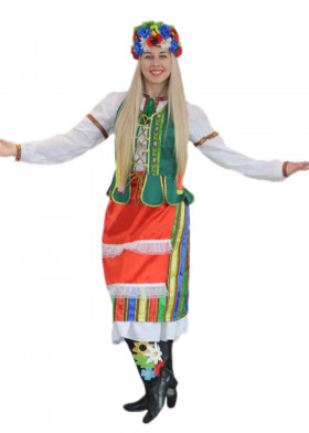 Женский народный костюм Волыни