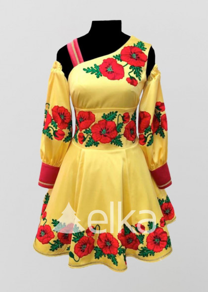 Український костюм на дівчинку