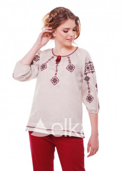 Female embroidered shirt Ivanna