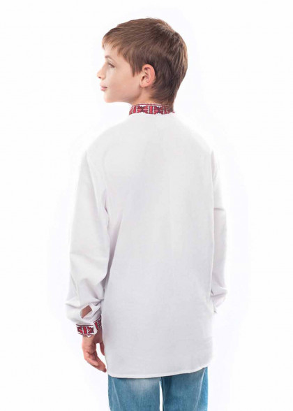 Embroidered shirt for a boy Hetman