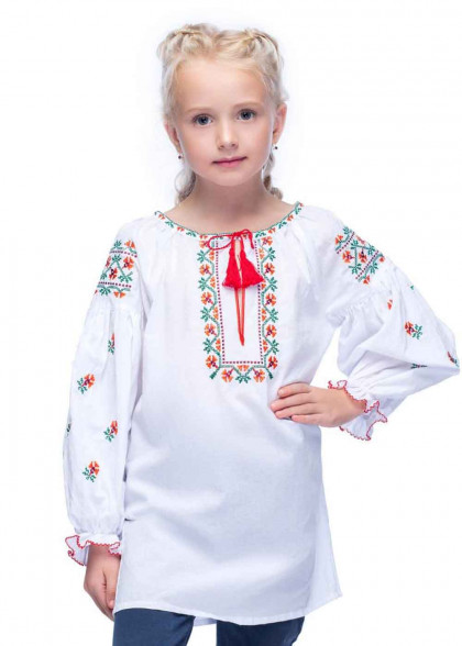 Embroidered shirt for kids Rainbow