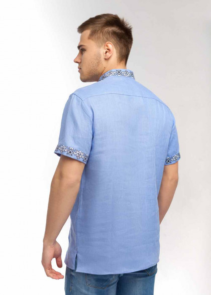 Вышиванка с коротким рукавом Пересвит