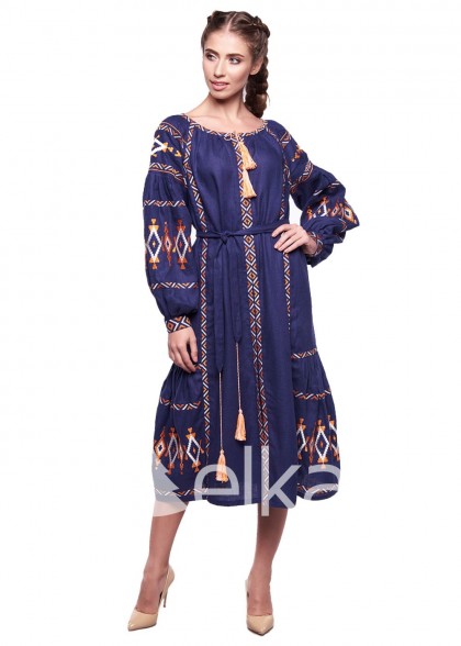 Платье вышиванка Василиса