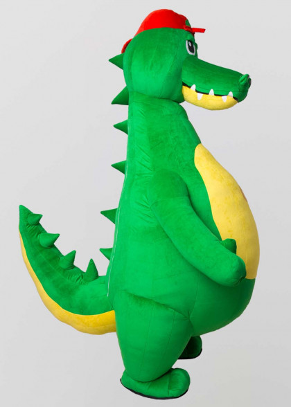 Надувний костюм Крокодила