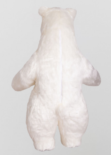 Пневмо костюм Ведмедик білий