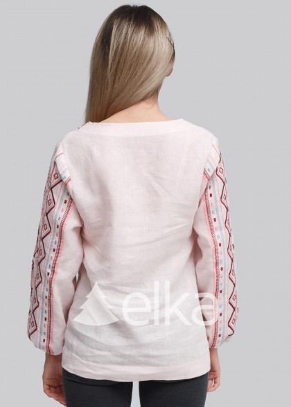 Women pink embroidery