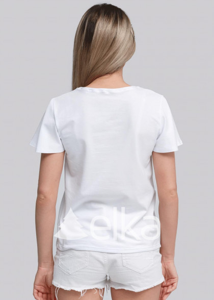 Embroidered T-shirt Accent