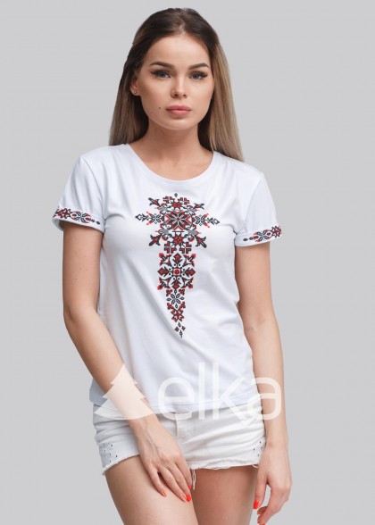 Embroidered T-shirt Oberig