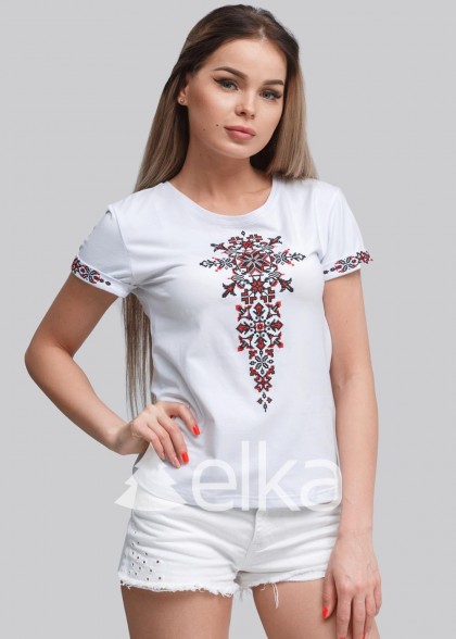 Embroidered T-shirt Oberig