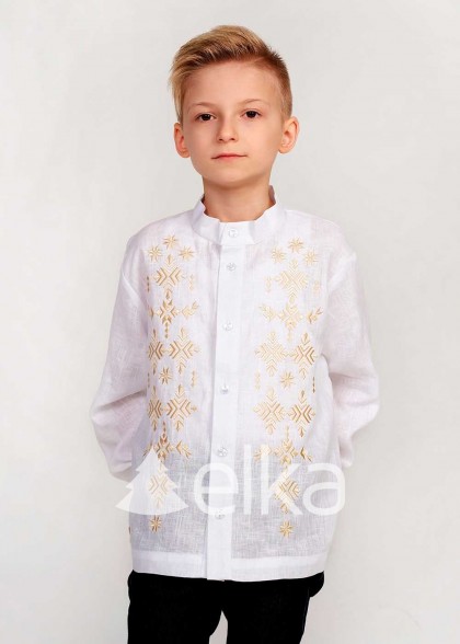 Дитяча вишиванка для хлопчика Россип