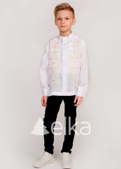 Дитяча вишиванка для хлопчика Россип