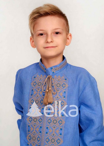 Дитяча вишиванка для хлопчика Україна 
