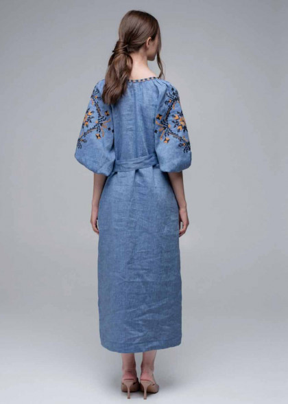 Women's embroidered dress denim 
