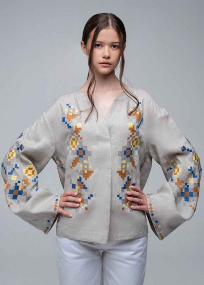 Женская вышиванка Запорожская