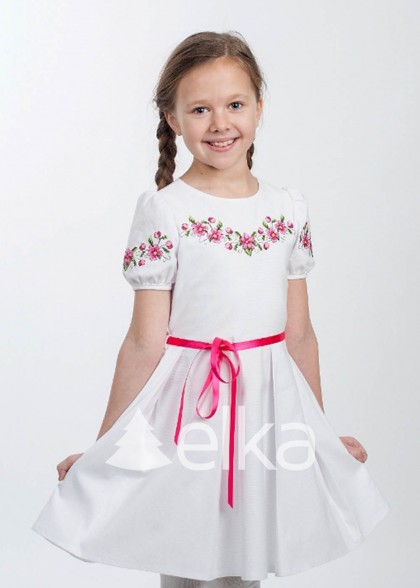 Платье вышиванка детское