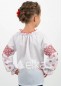 Вышиванка красно-черный орнамент, 250351, размеры 3-4 года, 5-6 лет, 7-8 лет, 9-10 лет, 11-12 лет, 13-14 лет