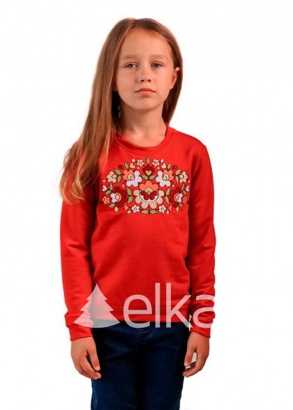 Вишита кофта для дівчинки