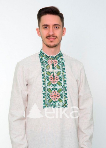 Vyshyvanka green ornament
