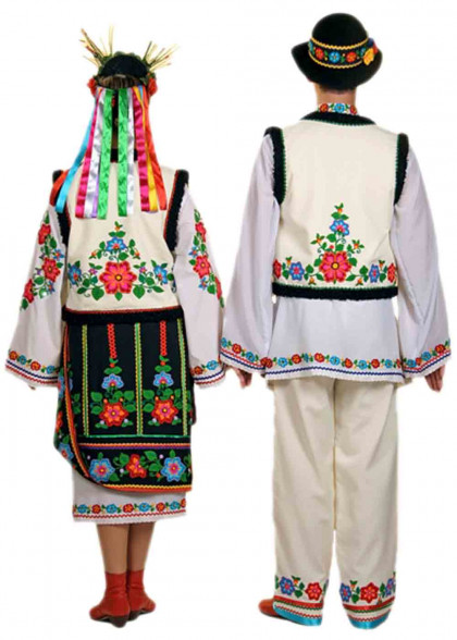 Український парний костюм Буковина