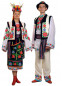 Украинский парный костюм Буковина, 470103, размеры S, M, L, XL, 2XL