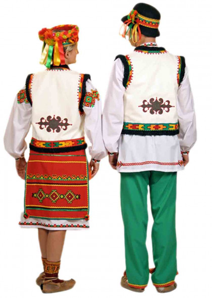 Український парний костюм Гуцулія