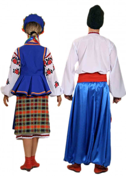 Національний парний костюм Центральна Україна