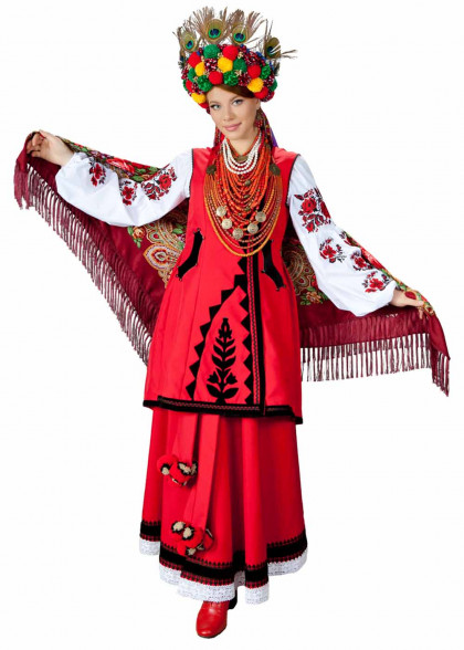 Національний костюм український Полтавський