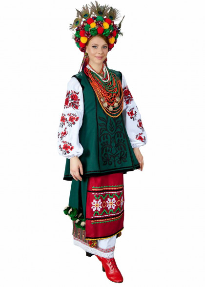 Український національний костюм Наддніпрянщина